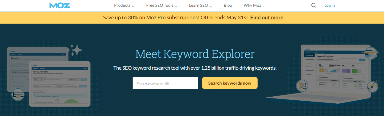 Moz Keywords Explore